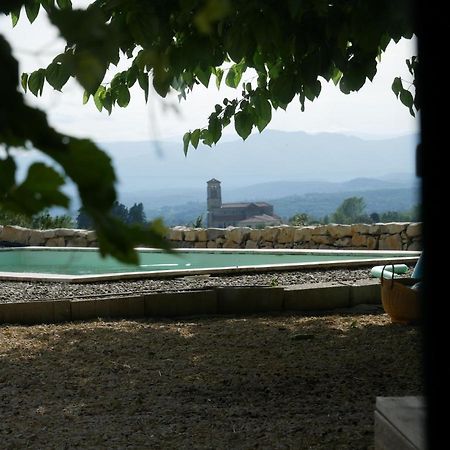 Les Agaves Piscine Panoramique Vue Exceptionnelle Panzió Grospierres Kültér fotó