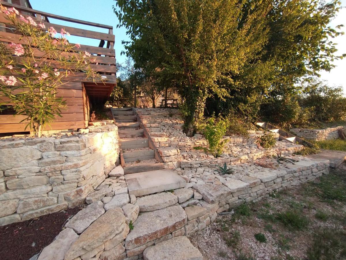 Les Agaves Piscine Panoramique Vue Exceptionnelle Panzió Grospierres Kültér fotó