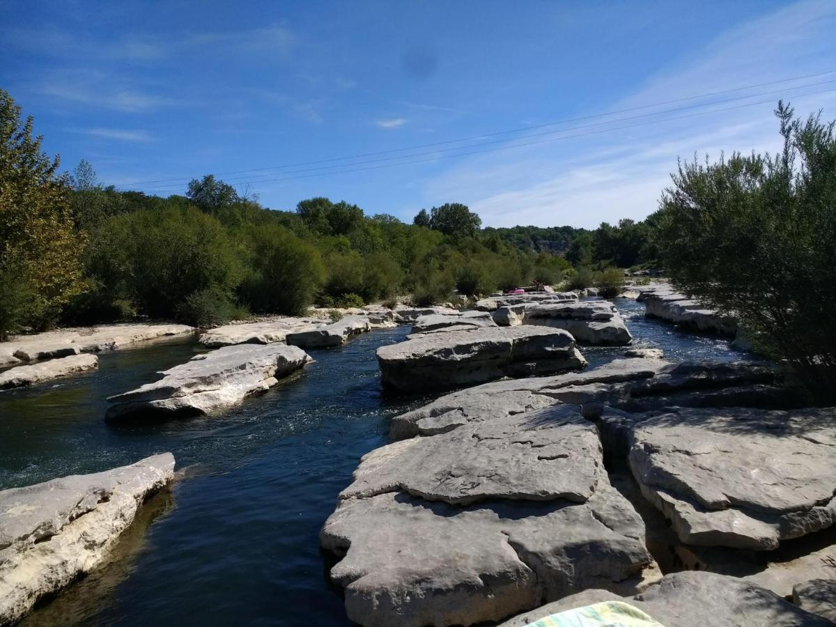 Les Agaves Piscine Panoramique Vue Exceptionnelle Panzió Grospierres Kültér fotó