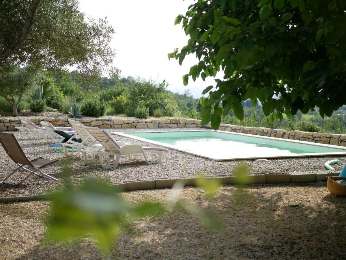 Les Agaves Piscine Panoramique Vue Exceptionnelle Panzió Grospierres Kültér fotó